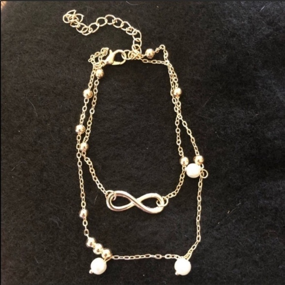 Multilayered ankle bracelet - Picture 4 of 6